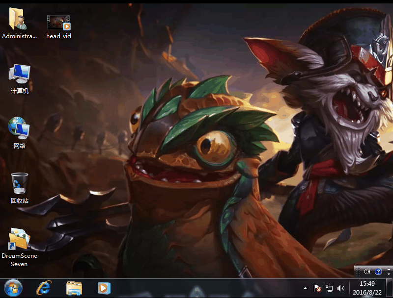 将我们的喜欢的视频文件作为windows桌面背景,那么如何进行设置操作呢