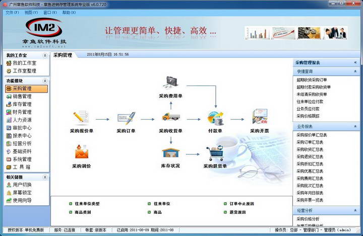 章鱼超市连锁管理软件 官方版