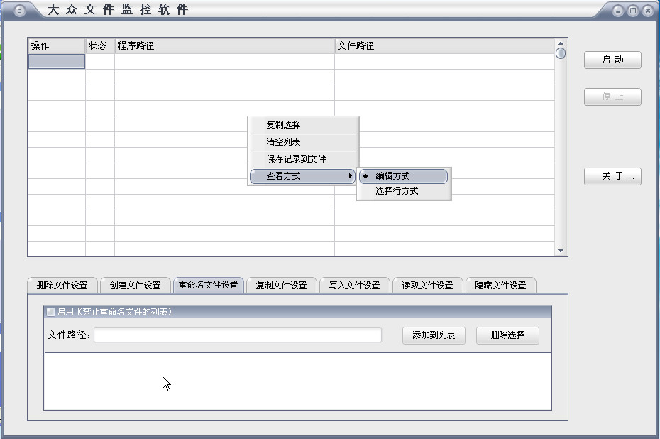 大众文件监控软件 官方版