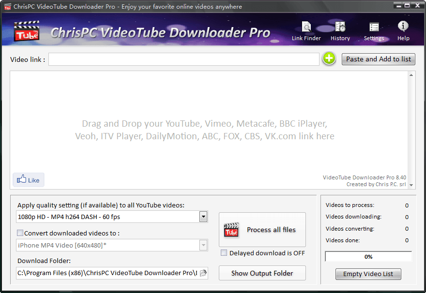 ChrisPC VideoTube Downloader 官方版