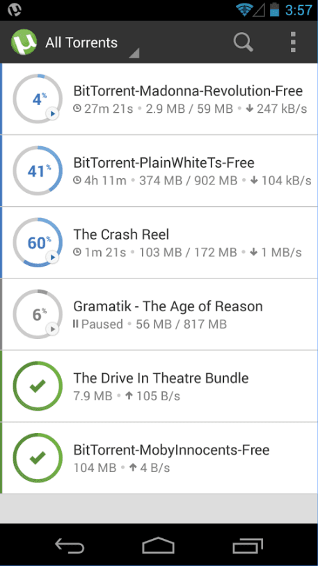 µTorrent 安卓版
