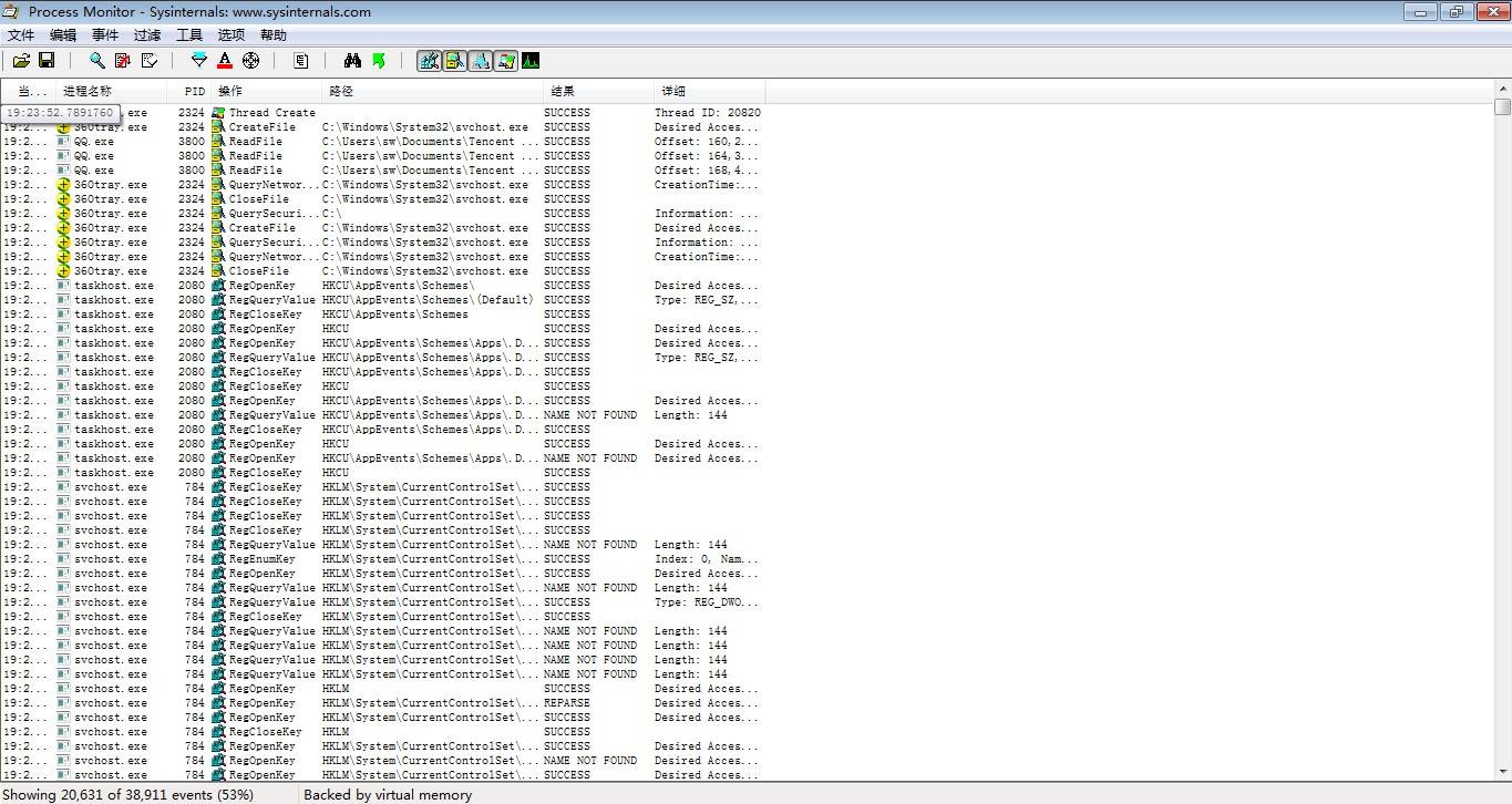 process monitor 汉化版