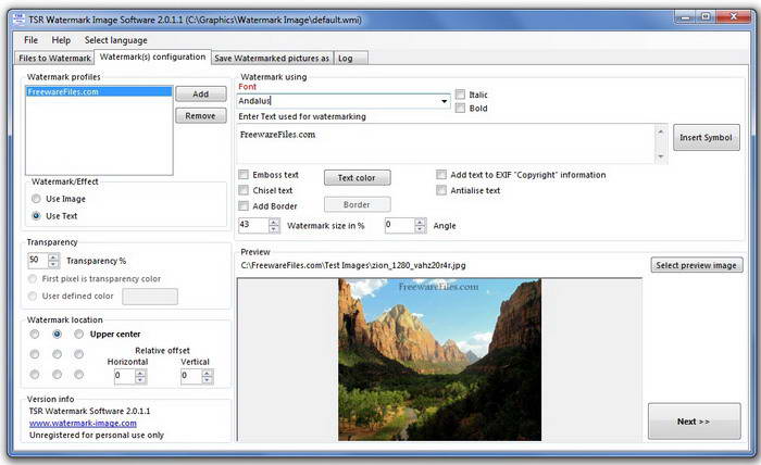 TSR Watermark Image Pro 中文破解版V3.5.6.8下载