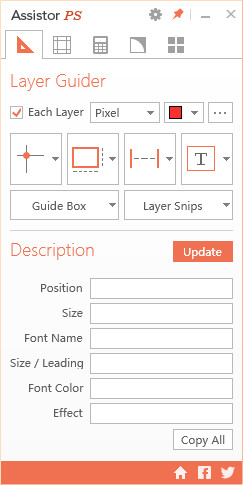 Assistor PS切图标记工具 汉化版v1.0