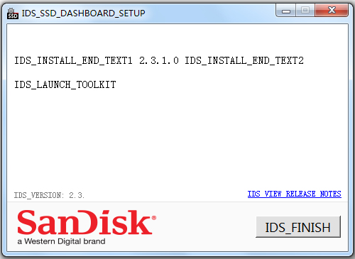 ssd硬盘检测工具(闪迪固态硬盘工具) V2.3.1